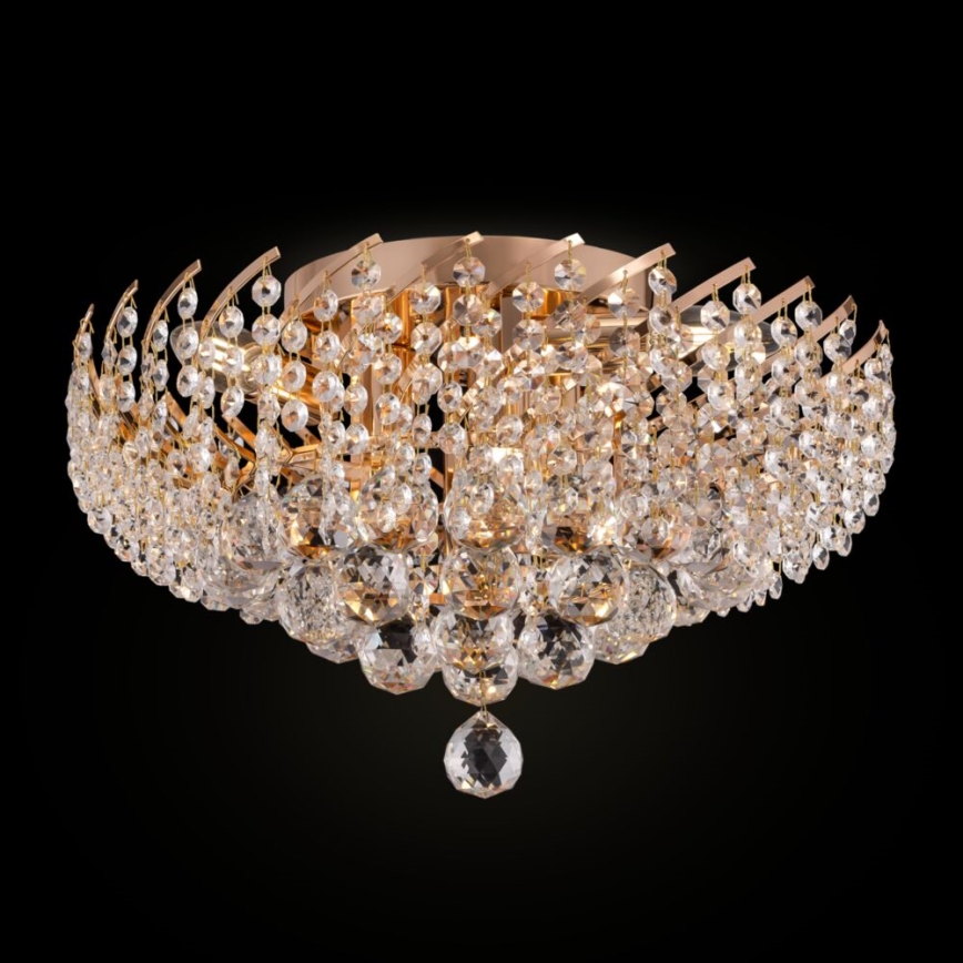Maytoni DIA120-06-G - Kattovalo KAROLINA 6xE14/40W/230V
