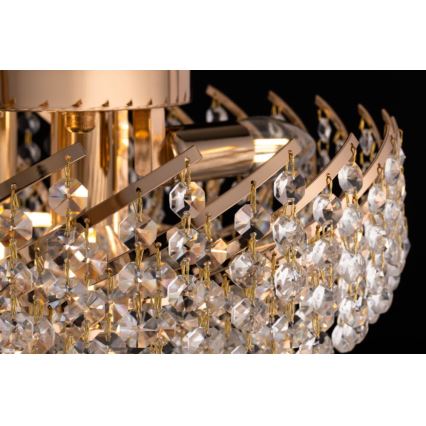 Maytoni DIA120-06-G - Kattovalo KAROLINA 6xE14/40W/230V