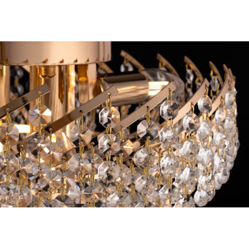 Maytoni DIA120-06-G - Kattovalo KAROLINA 6xE14/40W/230V