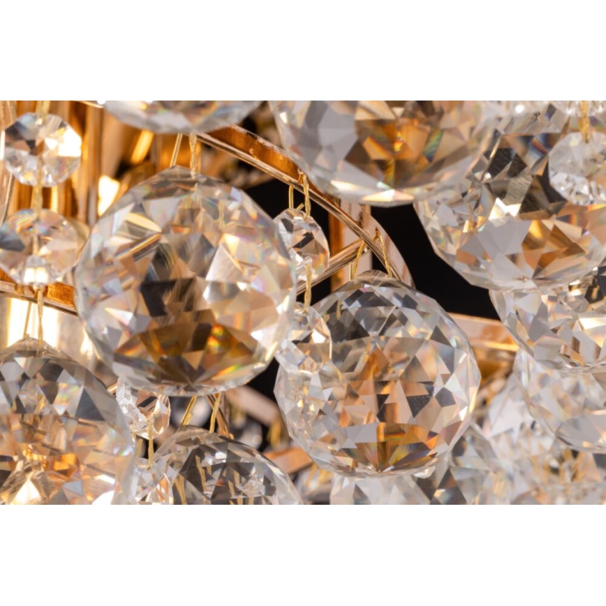 Maytoni DIA120-06-G - Kattovalo KAROLINA 6xE14/40W/230V