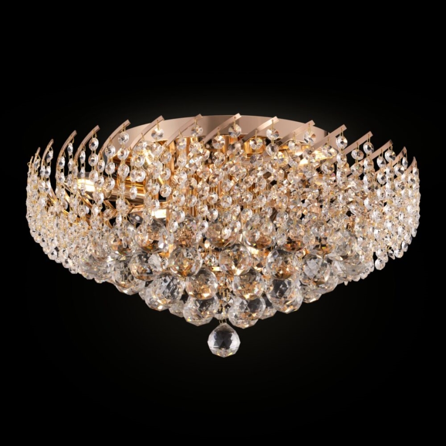 Maytoni DIA120-09-G - Kattovalo KAROLINA 9xE14/40W/230V