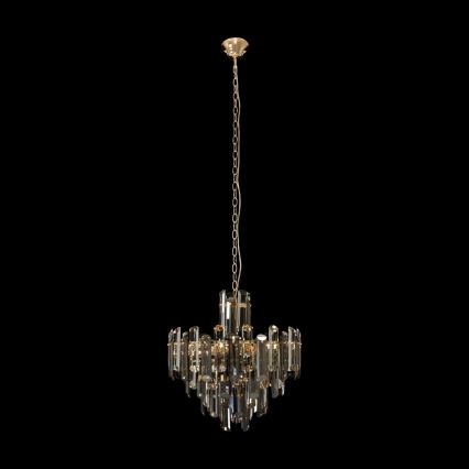 Maytoni DIA200PL-06G - Kattokruunu ketjussa FLARE 6xE14/40W/230V