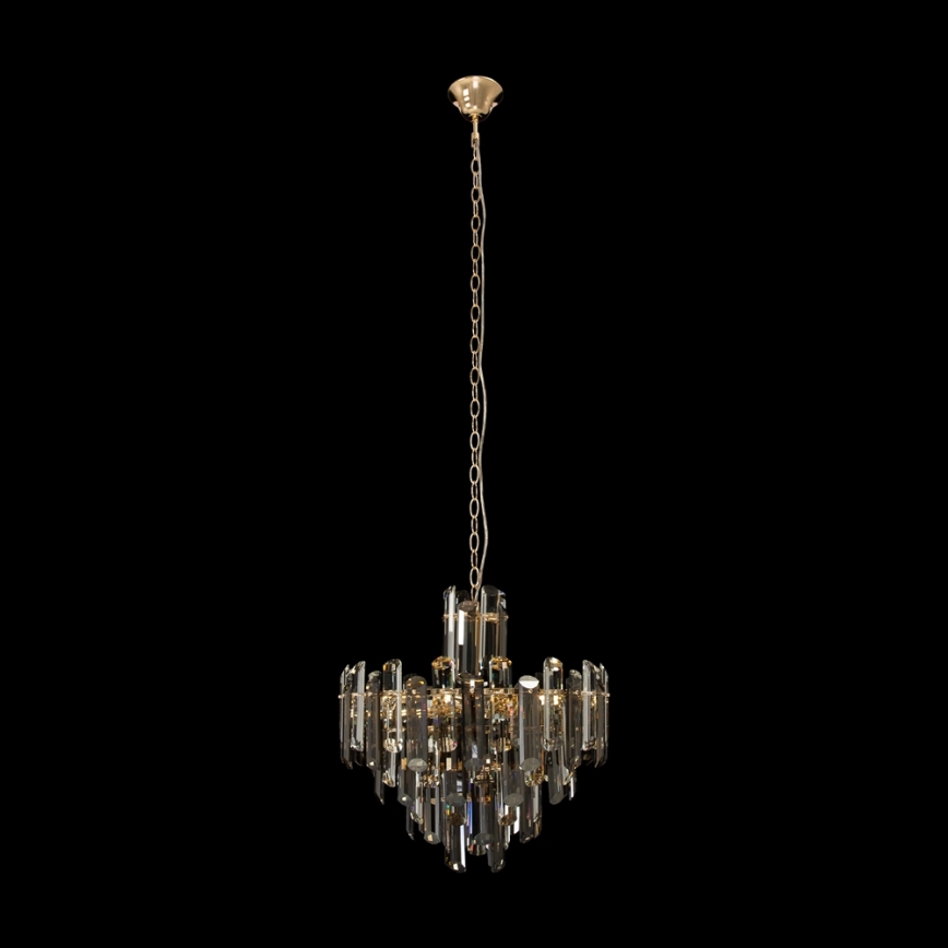 Maytoni DIA200PL-06G - Kattokruunu ketjussa FLARE 6xE14/40W/230V