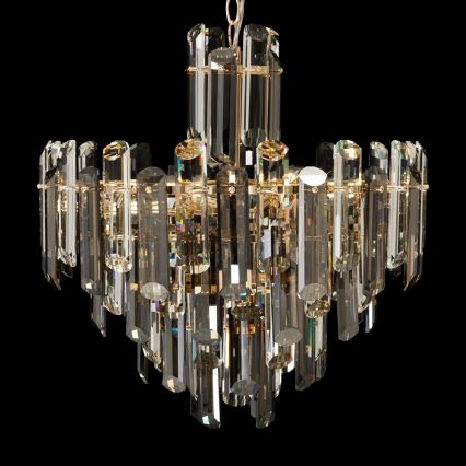 Maytoni DIA200PL-06G - Kattokruunu ketjussa FLARE 6xE14/40W/230V