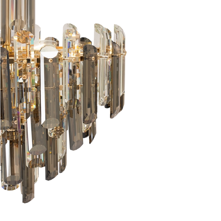 Maytoni DIA200PL-06G - Kattokruunu ketjussa FLARE 6xE14/40W/230V