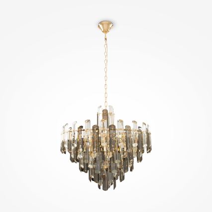 Maytoni DIA200PL-08G - Kattokruunu ketjussa FLARE 8xE14/40W/230V
