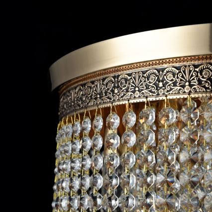Maytoni DIA522-CL-07-G - Kattovalo CASCADE 7xE14/60W/230V