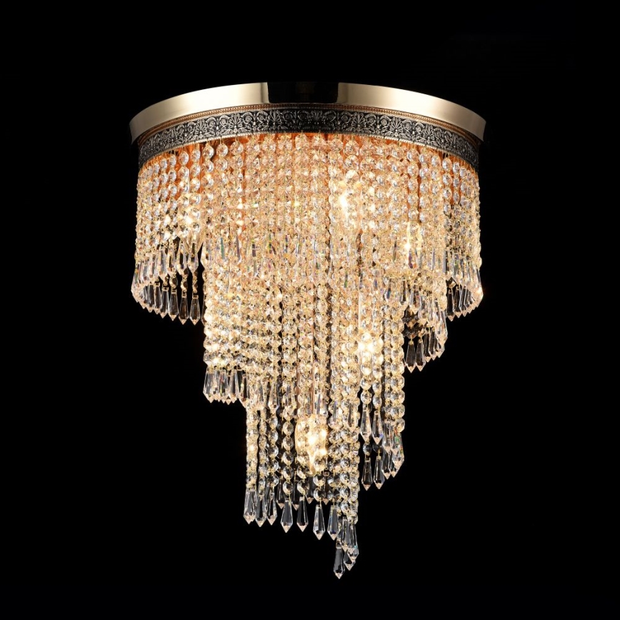 Maytoni DIA522-CL-07-G - Kattovalo CASCADE 7xE14/60W/230V