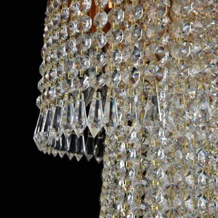 Maytoni DIA522-CL-12-G - Kattovalo CASCADE 12xE14/60W/230V