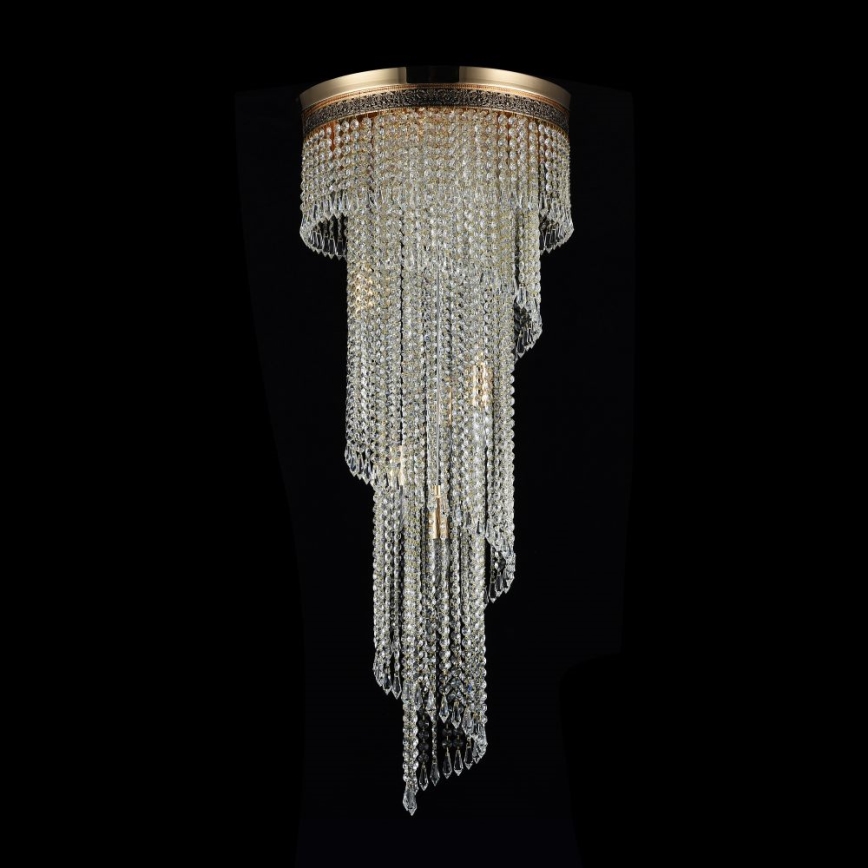 Maytoni DIA522-CL-12-G - Kattovalo CASCADE 12xE14/60W/230V
