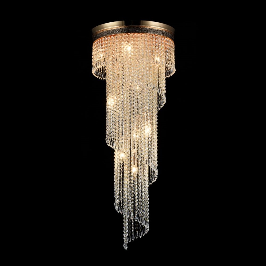 Maytoni DIA522-CL-12-G - Kattovalo CASCADE 12xE14/60W/230V
