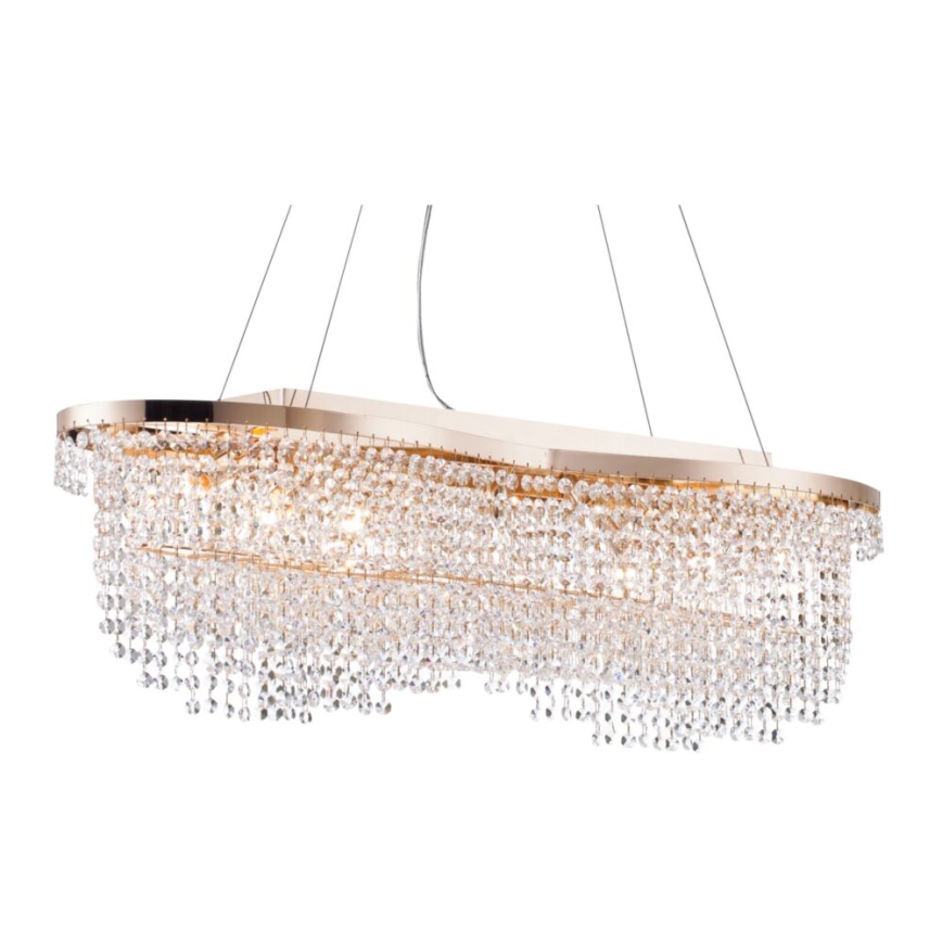 Maytoni DIA600-07-G - Kattokruunu johdossa TOILS 7xE14/60W/230V