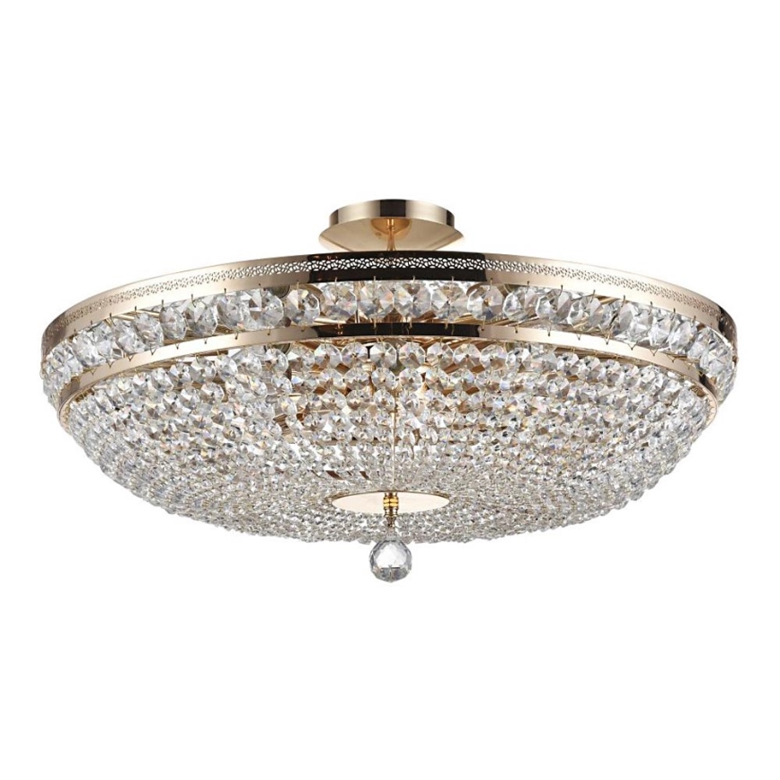 Maytoni DIA700-CL-12-G - Kattovalo OTTILIA 12xE14/60W/230V