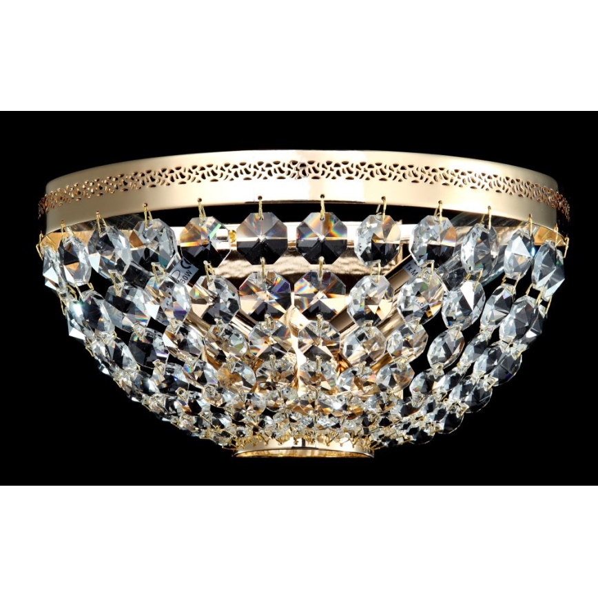 Maytoni DIA700-WL-02-G - Kattovalo OTTILIA 2xE14/60W/230V
