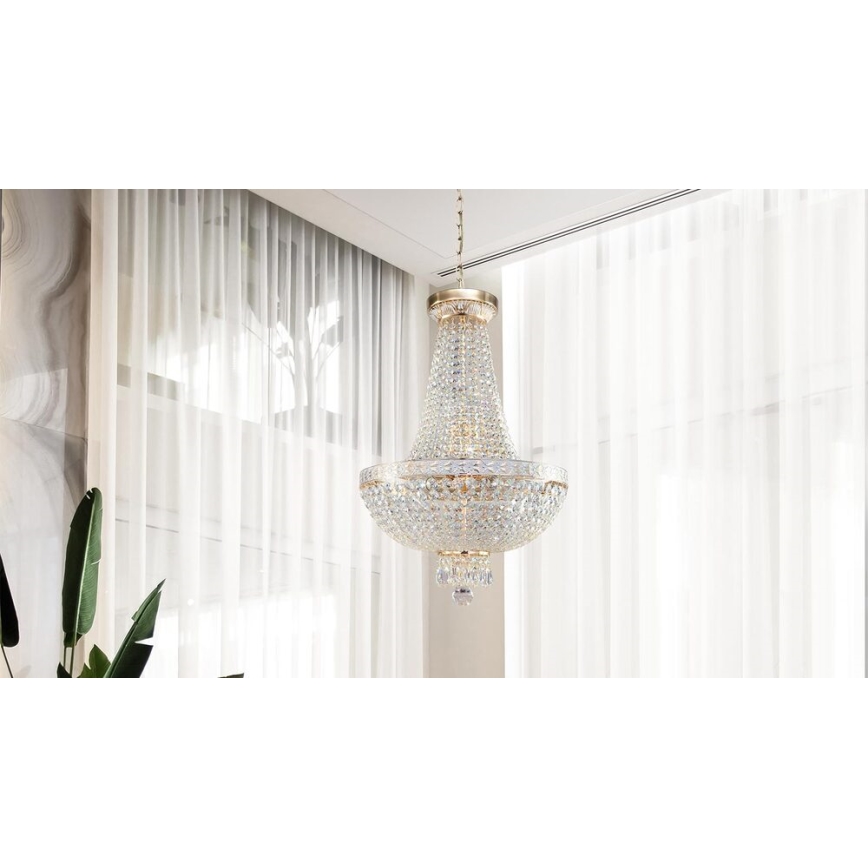 Maytoni DIA750-TT40-WG - Kattokruunu ketjussa BELLA 7xE14/60W/230V