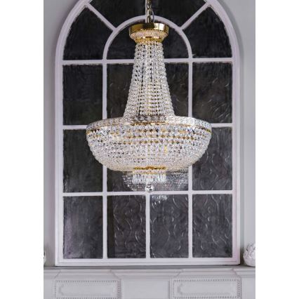 Maytoni DIA750-TT50-WG - Kattokruunu ketjussa BELLA 8xE14/60W/230V