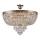 Maytoni DIA890-CL-06-G - Kiinteä kattokruunu PALACE 6xE27/60W/230V