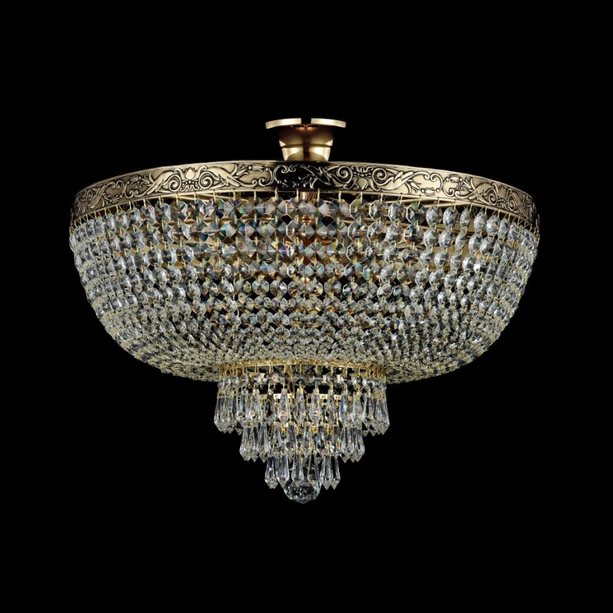 Maytoni DIA890-CL-06-G - Kiinteä kattokruunu PALACE 6xE27/60W/230V