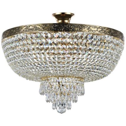 Maytoni DIA890-CL-06-G - Kiinteä kattokruunu PALACE 6xE27/60W/230V