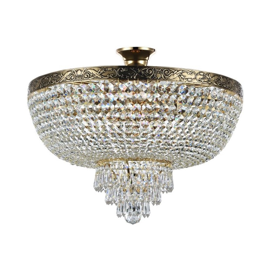 Maytoni DIA890-CL-06-G - Kiinteä kattokruunu PALACE 6xE27/60W/230V