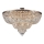 Maytoni DIA891-CL-14-G - Kiinteä kattokruunu PALACE 14xE27/60W/230V