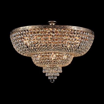 Maytoni DIA891-CL-14-G - Kiinteä kattokruunu PALACE 14xE27/60W/230V