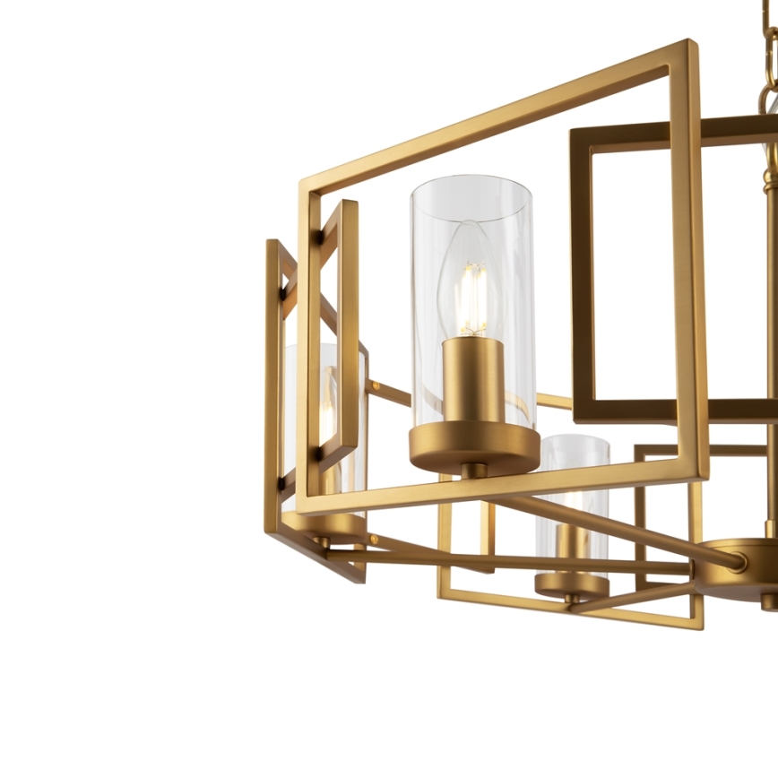 Maytoni H009PL-06G - Kattokruunu ketjussa BOWI 6xE14/40W/230V
