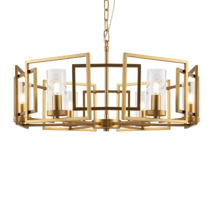 Maytoni H009PL-06G - Kattokruunu ketjussa BOWI 6xE14/40W/230V