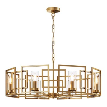 Maytoni H009PL-08G - Kattokruunu ketjussa BOWI 8xE14/40W/230V