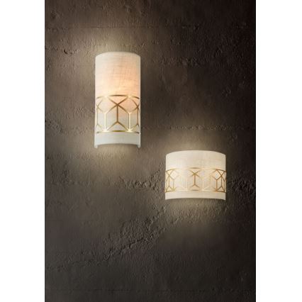Maytoni H223-WL-01-G - Seinävalaisin MESSINA 1xE14/40W/230V
