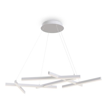 Maytoni MOD016PL-L75W - LED-kattokruunu johdossa LINE LED/79W/230V valkoinen