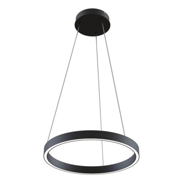 Maytoni MOD058PL-L22B3K - LED-kattokruunu johdossa RIM LED/25W/230V 3000K halkaisija 40 cm musta