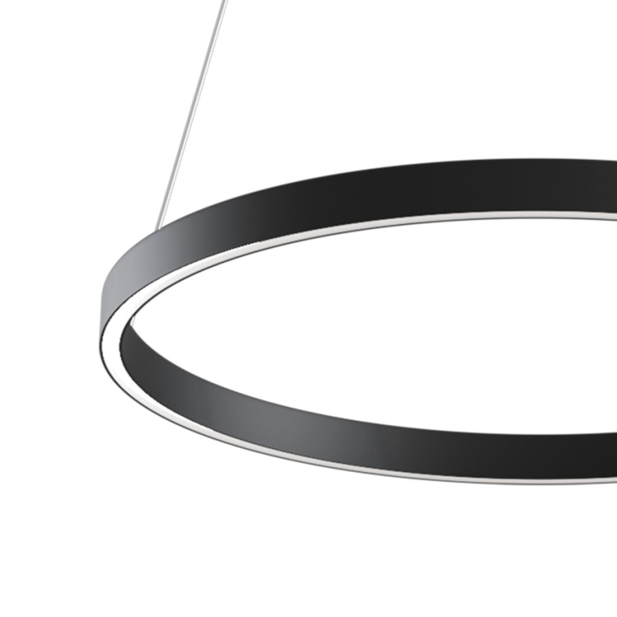 Maytoni MOD058PL-L22B3K - LED-kattokruunu johdossa RIM LED/25W/230V 3000K halkaisija 40 cm musta