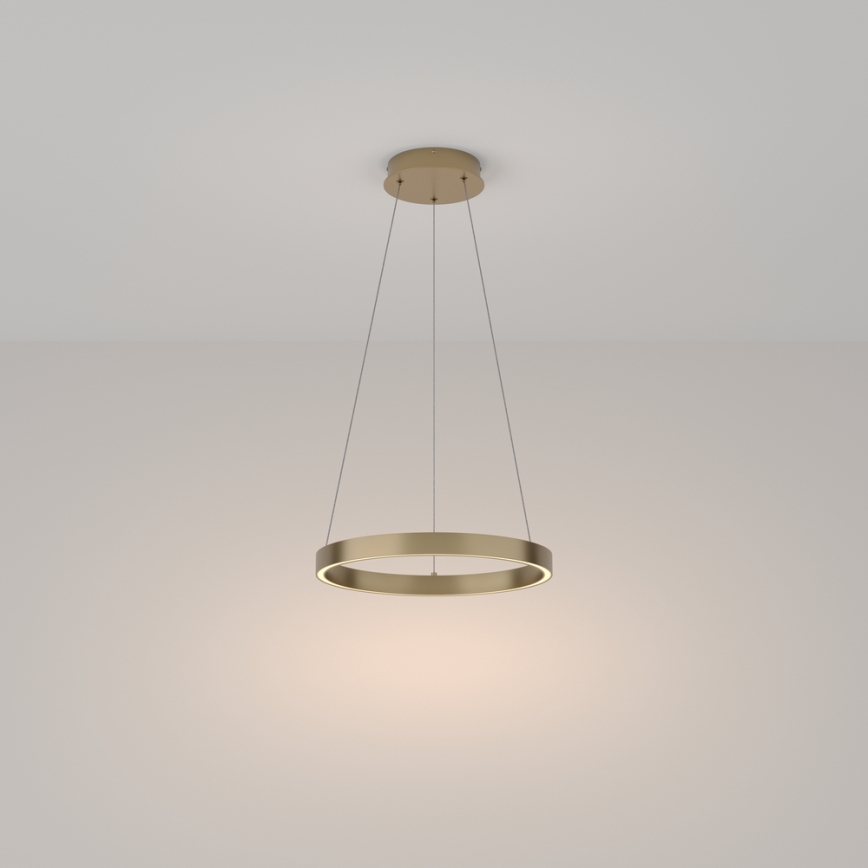 Maytoni MOD058PL-L22BS3K - LED-kattokruunu johdossa RIM LED/25W/230V 3000K halkaisija 40 cm kulta