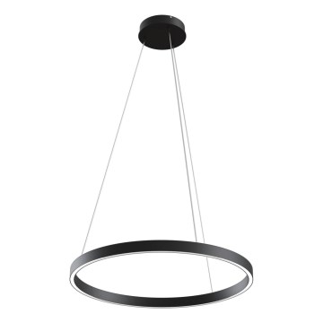 Maytoni MOD058PL-L32B3K - LED-kattokruunu johdossa RIM LED/37W/230V 3000K halkaisija 60 cm musta