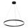 Maytoni MOD058PL-L42B3K - LED-kattokruunu johdossa RIM LED/51W/230V 3000K halkaisija 80 cm musta
