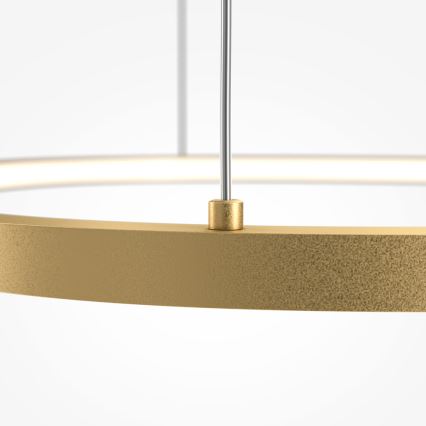 Maytoni MOD072PL-L28BS3K1 - LED-kattokruunu johdossa GLINT LED/24W/230V kulta halkaisija 60 cm
