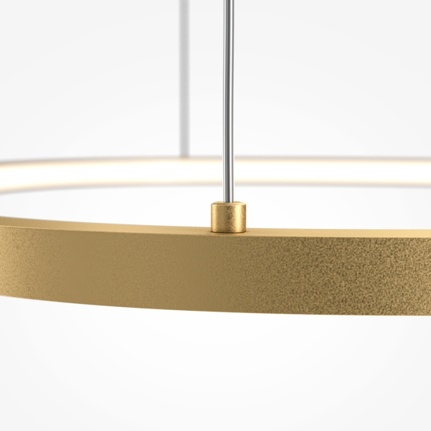 Maytoni MOD072PL-L28BS3K1 - LED-kattokruunu johdossa GLINT LED/24W/230V kulta halkaisija 60 cm