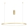 Maytoni MOD072PL-L36BSK1 - LED-kattokruunu johdossa GLINT LED/36W/230V kulta halkaisija 80 cm