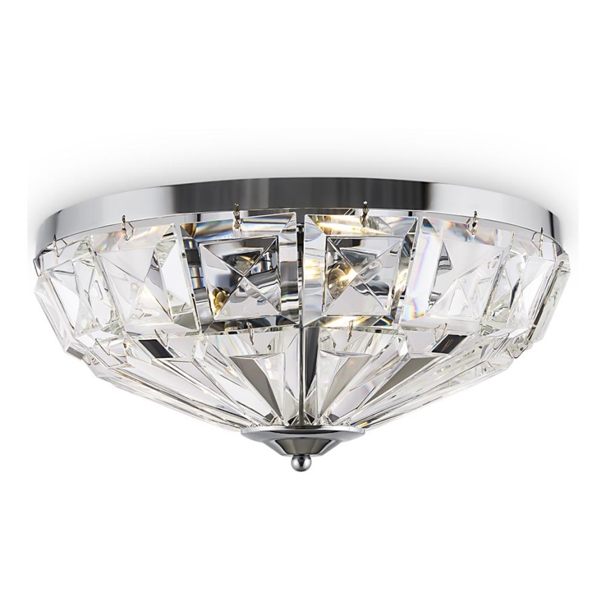 Maytoni MOD094CL-04CH - Kattovalo FACET 4xE14/60W/230V kiiltävä kromi