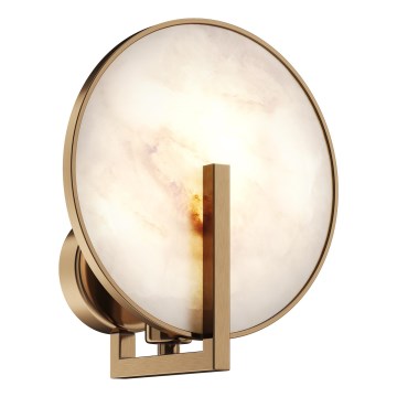 Maytoni MOD099WL-01G2 - Seinävalaisin MARMO 1xE14/40W/230V kulta