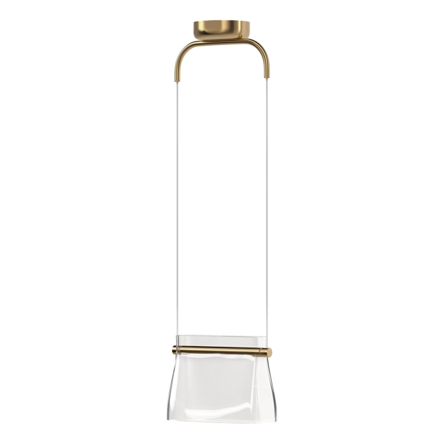 Maytoni MOD170PL-L8BS3K - LED-kattokruunu johdossa CABARET LED/8W/230V kulta
