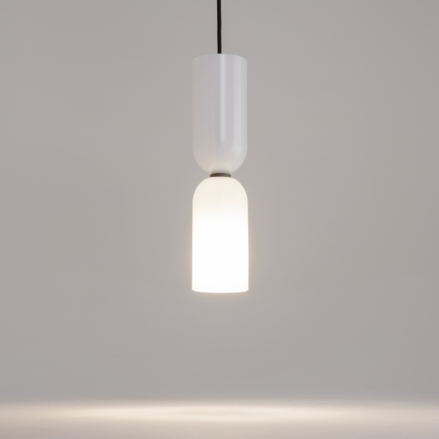 Maytoni MOD177PL-01W - Kattokruunu johdossa MEMORY 1xE14/40W/230V valkoinen