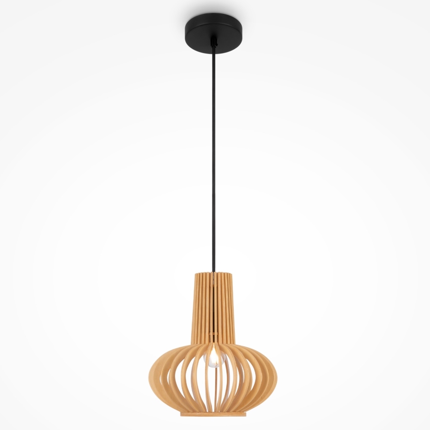 Maytoni MOD193PL-01W - Kattokruunu johdossa ROOTS 1xE27/40W/230V halkaisija 22,5 cm beige