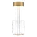 Maytoni MOD229TL-L3G3K1 - LED-säädettävä ladattava kannettava pöytävalaisin LED/3W/5V 2200-4000K 2000 mAh kulta/kirkas