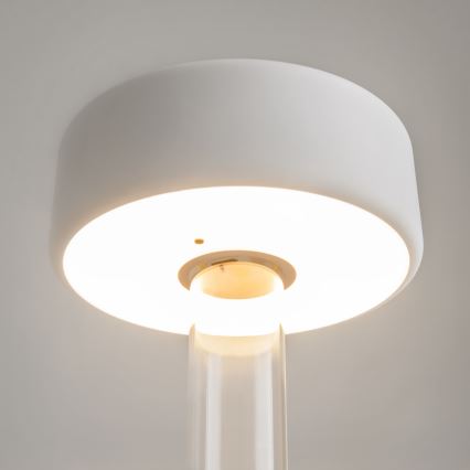 Maytoni MOD229TL-L3W3K1 - LED Himmennettävä ladattava kannattava pöytävalaisin LED/3W/5V 2200-4000K valkoinen/läpinäkyvä