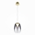 Maytoni MOD282PL-L8G3K - LED-kattokruunu johdossa SPLASH LED/7W/230V 3000K kulta