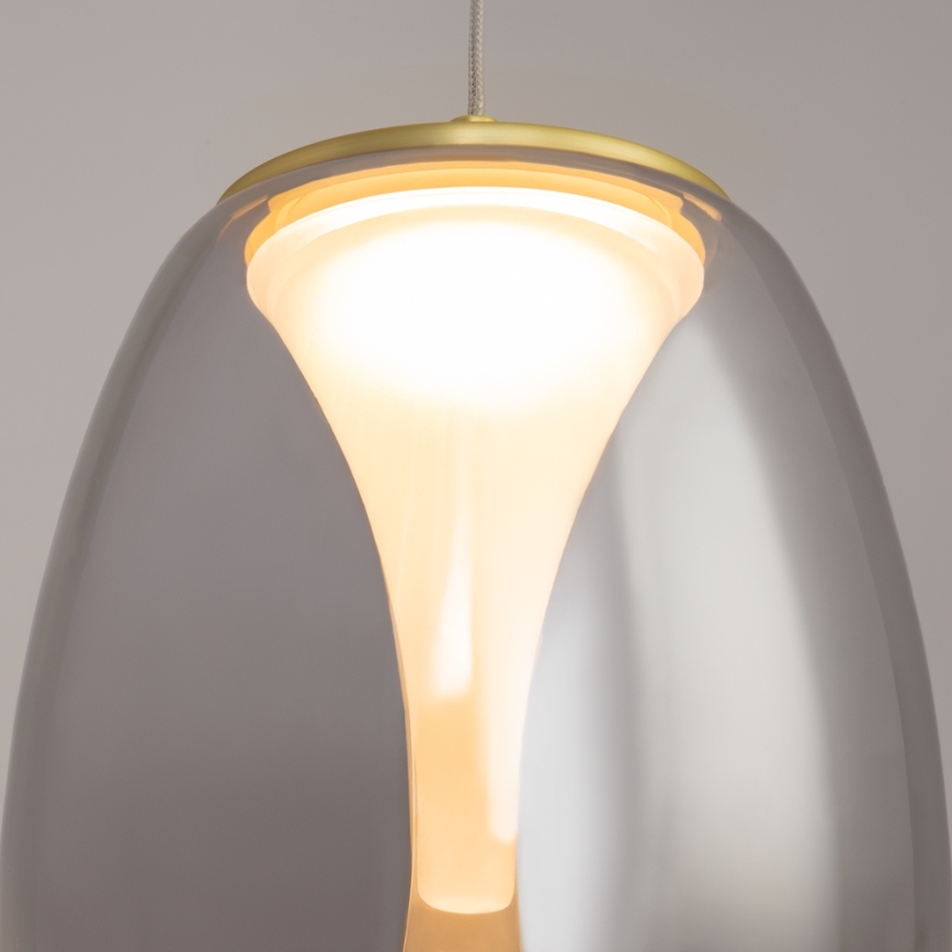 Maytoni MOD282PL-L8G3K - LED-kattokruunu johdossa SPLASH LED/7W/230V 3000K kulta