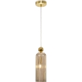 Maytoni MOD302PL-01CG - Kattokruunu johdossa ANTIC 1xE14/40W/230V kulta/beige