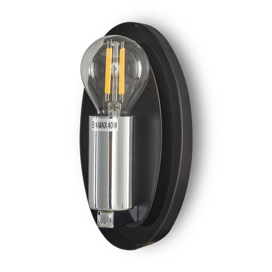 Maytoni MOD306WL-01CH - Seinävalaisin MABELL 1xE14/40W/230V kiiltävä kromi